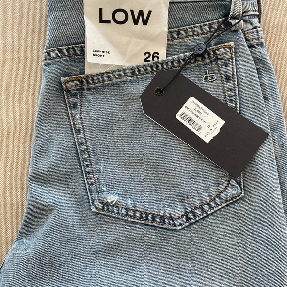 RAG & BONE Distressed Denim Shorts - Women’s Size 26 - New With Tags - Picture 6 of 6